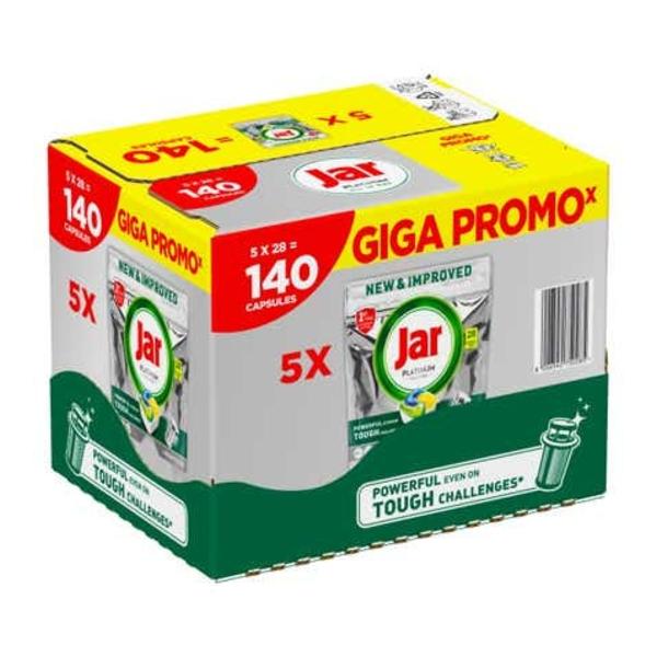 Jar Kapsle na nádobí Platinum Yellow 5x28ks