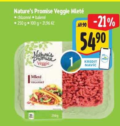 Nature's Promise Veggie Mleté 250 g