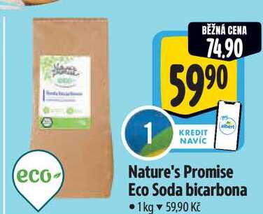 Nature's Promise Eco Soda bicarbona, 1 kg