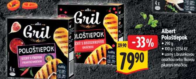Albert Pološtiepok, 250 g