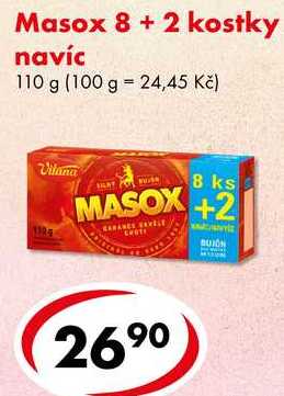 Masox 8 + 2 kostky navíc, 110 g