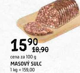 Masový sulc 100g