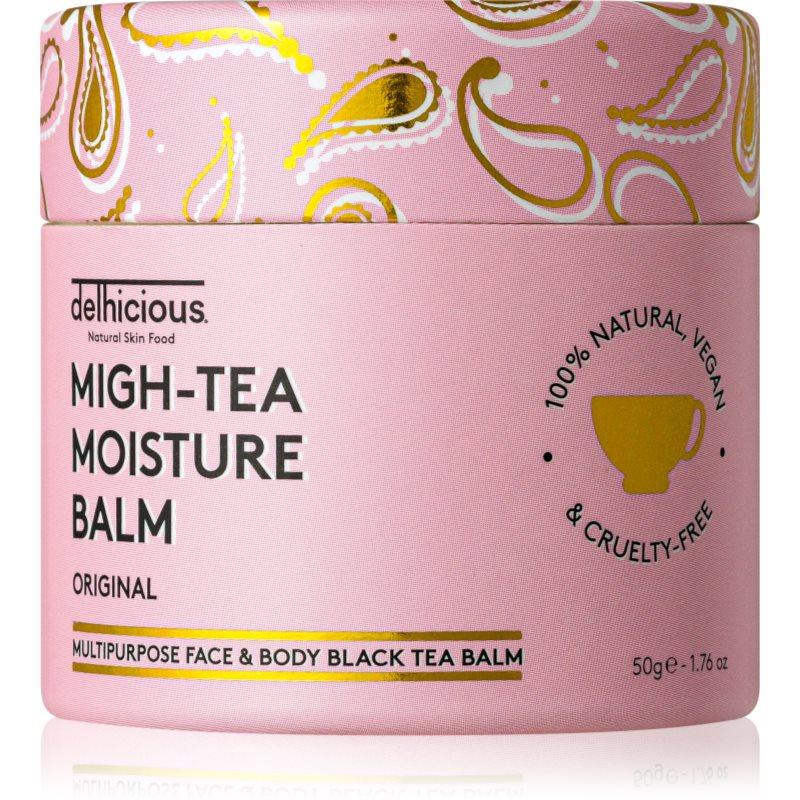 delhicious MIGH-TEA MOISTURE BALM multifunkční balzám pro velmi suchou a citlivou pleť 50 g