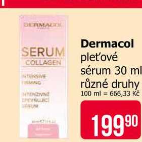 Dermacol pleťové sérum 30 ml 