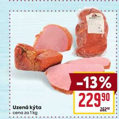 Uzená kýta cena za 1 kg 