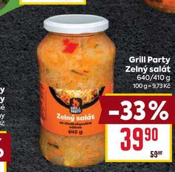 Grill Party Zelný salát 640/410 g