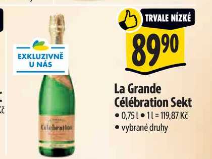   La Grande Célébration Sekt 0,75 l