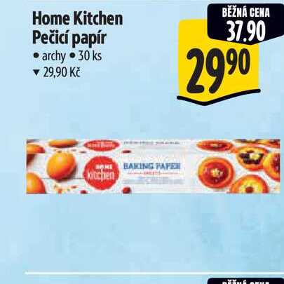 Home Kitchen Pečicí papír 30 ks