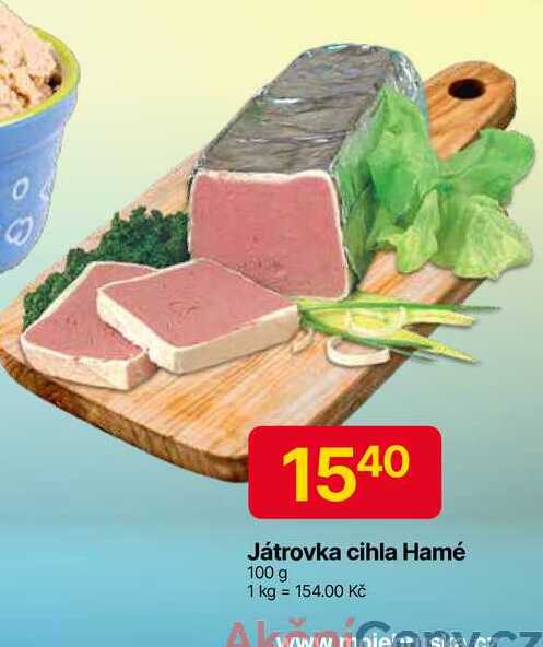 Játrovka cihla Hamé 100 g 