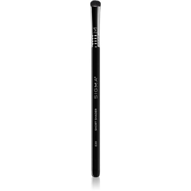 Sigma Beauty Eyes E20 Short Shader Brush štětec na rozmazávání očních stínů kulatý 1 ks