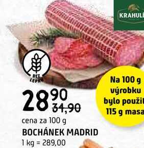 Bochánek madrid 100g
