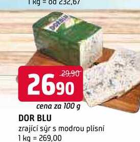 Dor blu zrající sýr s modrou plísni 100g