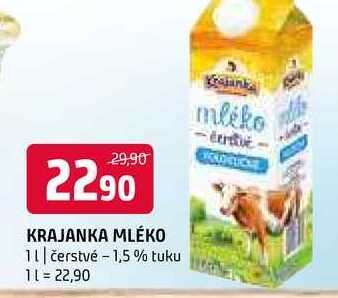 Krajanka mléko 1l