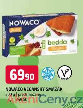 Nowaco veganský smažák 200 g předsmažený 