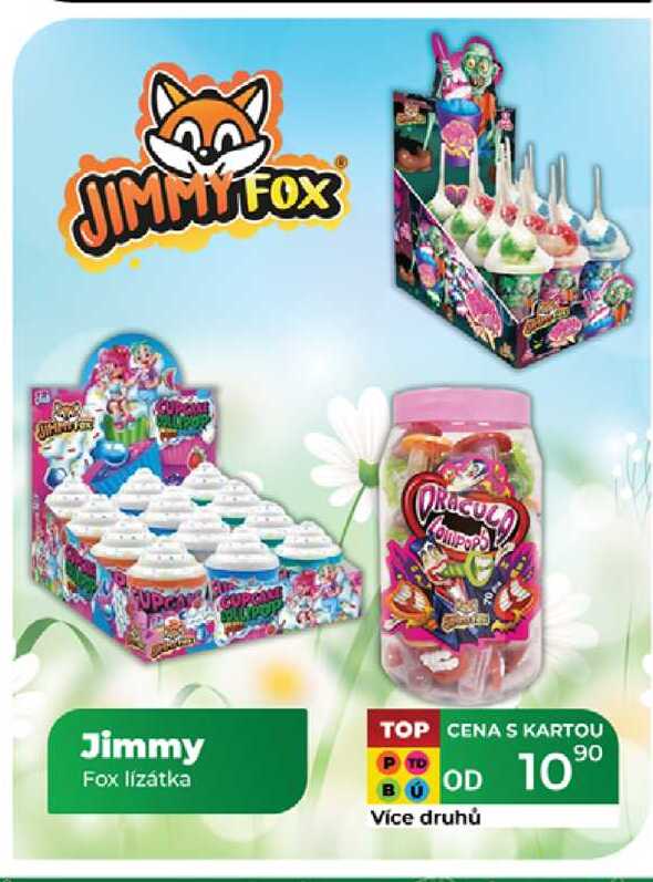 Jimmy Fox lízátka 