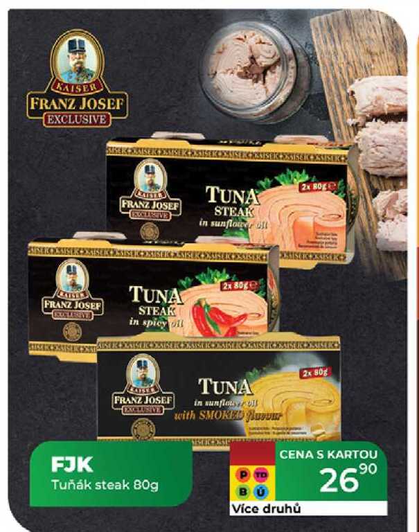 FJK Tuňák steak 80g 