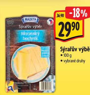 Sýrařův výběr, 100 g
