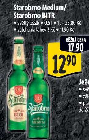 Starobrno BITR, 0,5 l