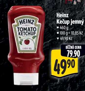 Heinz Kečup jemný, 460 g