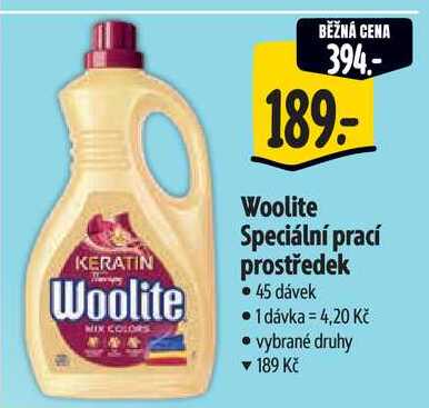 Woolite Speciální prací prostředek, 45 dávek 