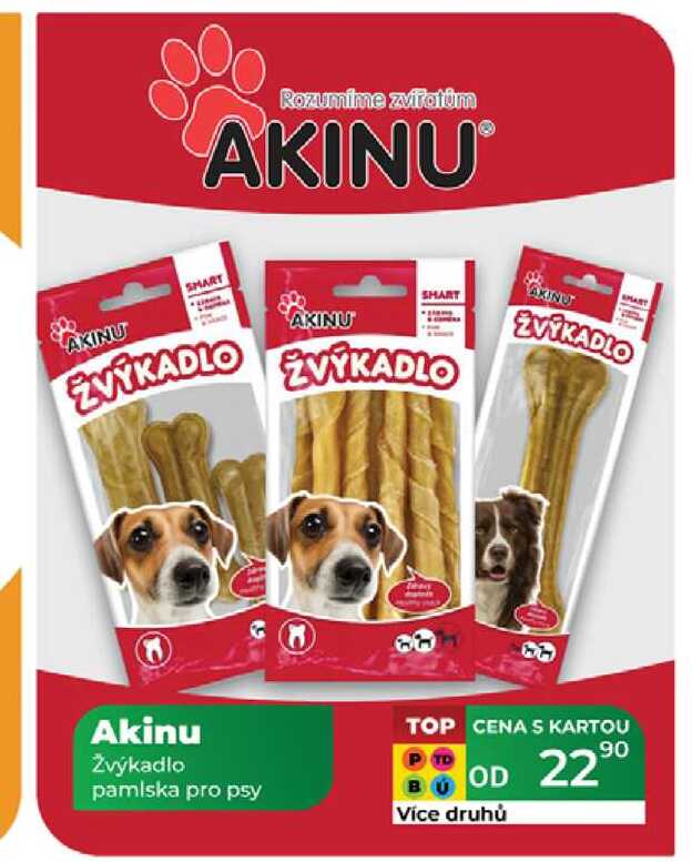 Akinu Žvýkadlo pamlska pro psy 