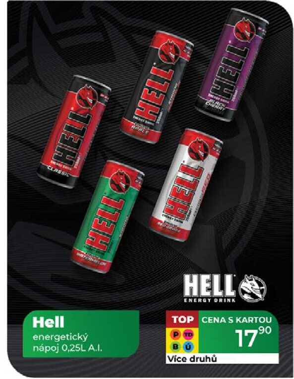 Hell energetický nápoj 0,25L  
