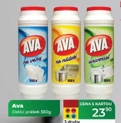 Ava čistící prášek 550g 
