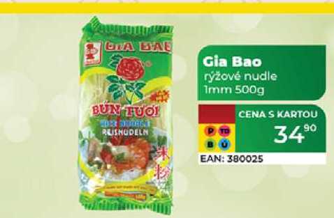 Gia Bao rýžové nudle 1mm 500g 