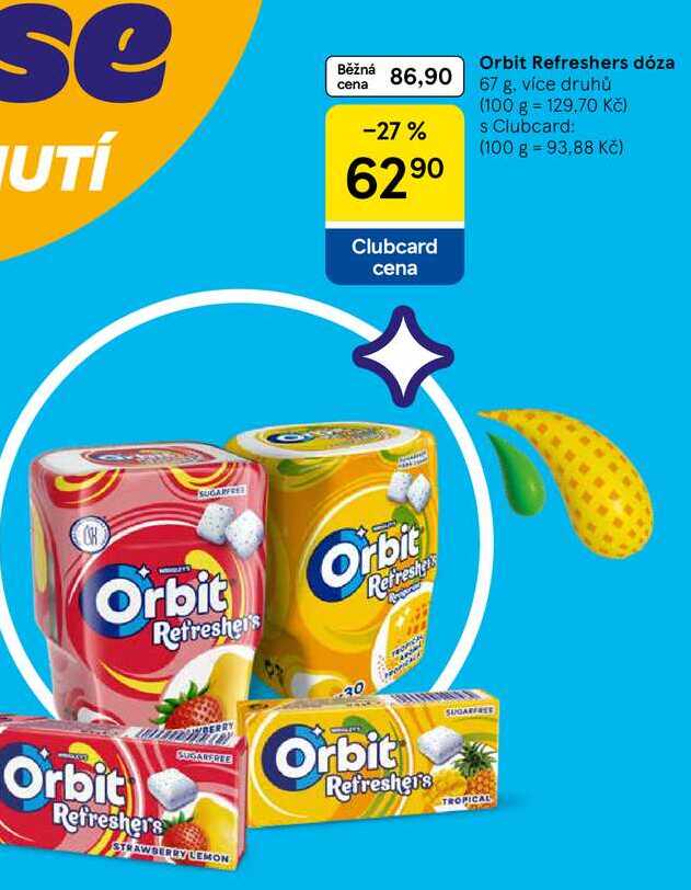 Orbit Refreshers dóza, 67 g