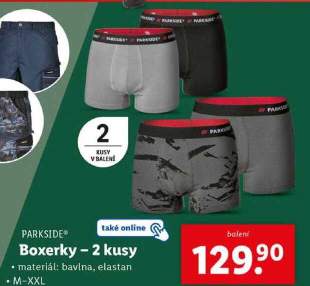 Boxerky - 2 kusy