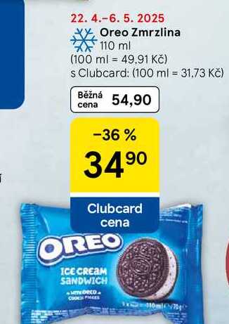Oreo Zmrzlina, 110 ml 