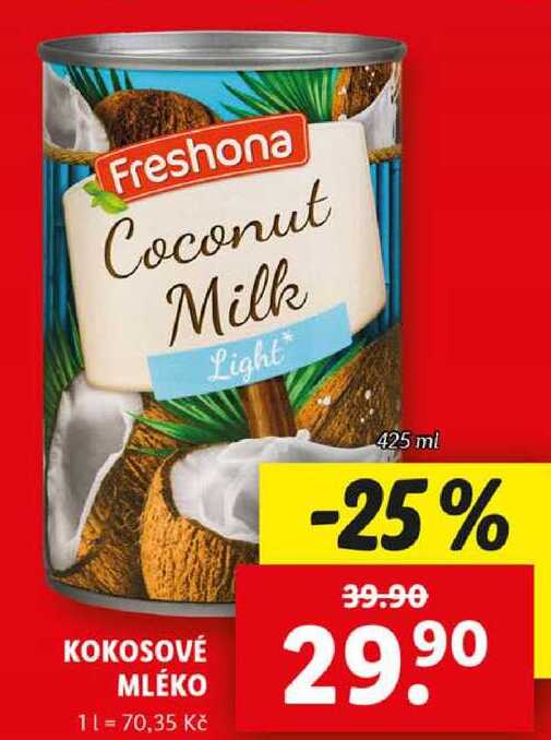 KOKOSOVÉ MLÉKO, 425 ml