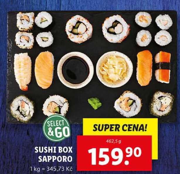 SUSHI BOX SAPPORO, 462,5 g