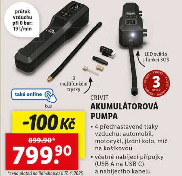AKUMULÁTOROVÁ PUMPA 