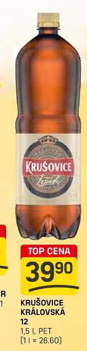 KRUŠOVICE KRÁLOVSKÁ 12 1,5 1, PET v akci