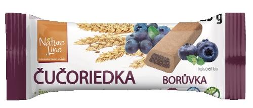 Nature Line Borůvka Špaldová sušenka s borůvkovou náplní, 25 g