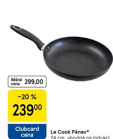 Le Cook Pánev, 24 cm vhodná na indukci 