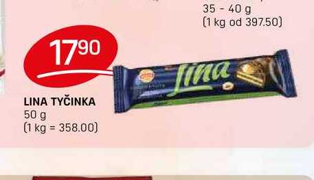 LINA TYČINKA 50 g v akci