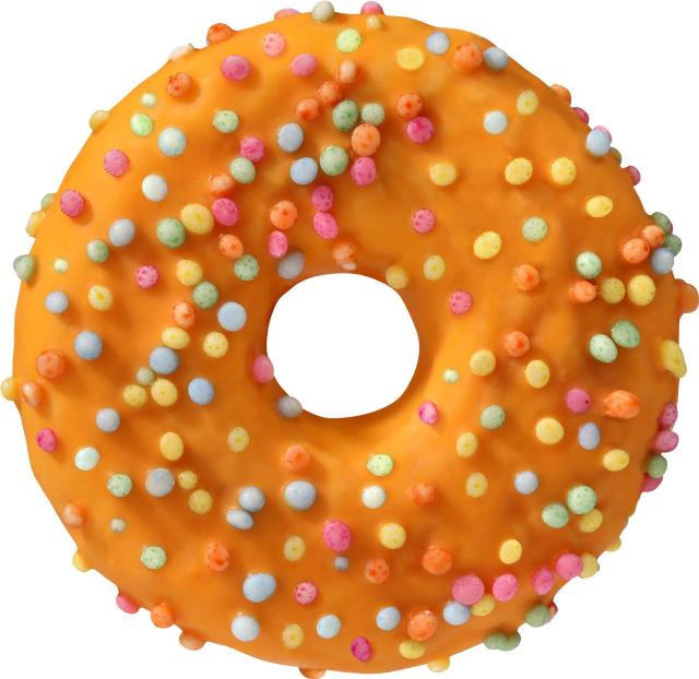 Donut s meruňkovou náplní