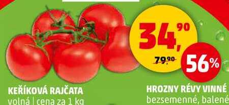KEŘÍKOVÁ RAJČATA volná, 1 kg
