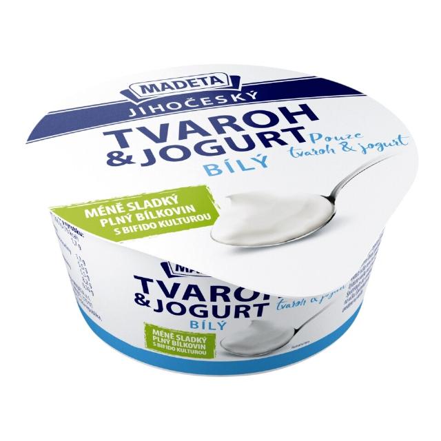 Madeta Jihočeský tvaroh & jogurt bílý