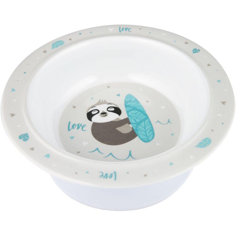canpol babies Exotic Animals Bowl miska s přísavkou Gray 270 ml