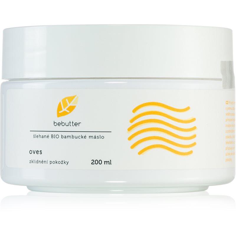 Bebutter Šlehané BIO bambucké máslo oves bambucké máslo pro zklidnění pokožky 200 ml