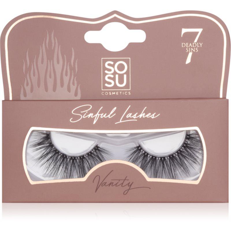 SOSU Cosmetics Deadly Sins Lashes umělé řasy Vanity 1 ks
