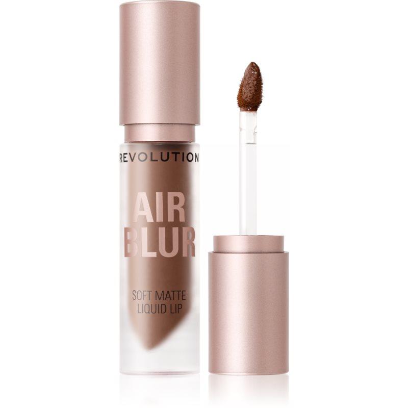 Makeup Revolution Air Blur Liquid Lipstick lehká tekutá matná rtěnka odstín Coco 3.5 ml