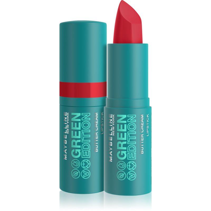 MAYBELLINE NEW YORK Green Edition krémová rtěnka s hydratačním účinkem odstín 004 Maple 3.4 g