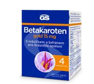 GS Betakaroten gold 15 mg 80+40 kapslí