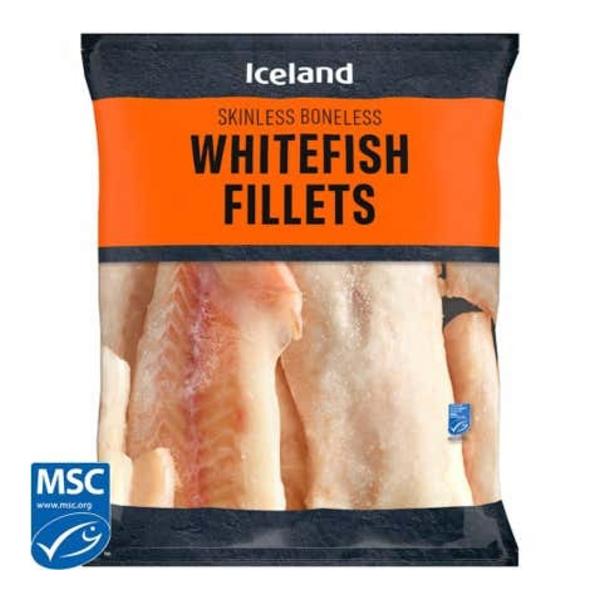 Iceland Whitefish Fillets