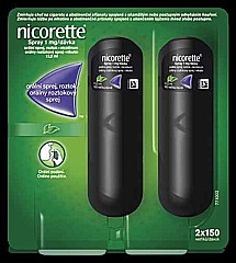 Nicorette® Spray 1 mg/dávka, orální sprej, roztok 2× 150 dávek