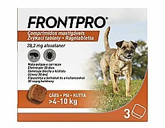 FRONTPRO® žvýkací tablety pro psy (4‑10 kg)